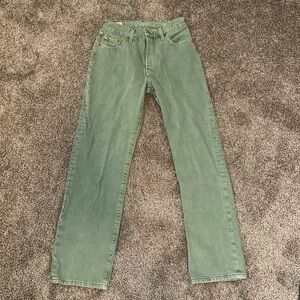 Green Levi’s 501 90’s